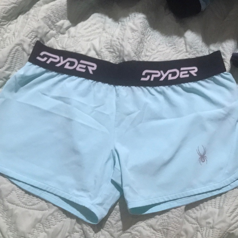Spyder workout shorts